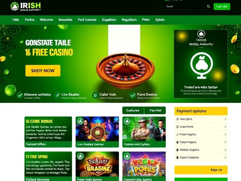 Explore the best and fully licensed casino online Ireland has to offer. Get expert reviews, game guides, payment methods, and stay updated on legal requirements for online gambling in 2024.